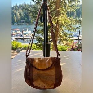 The Sak Vegan Leather Crossbody or Shoulder Handbag Purse